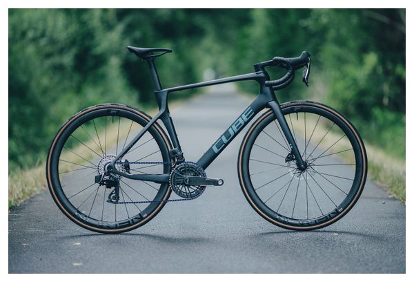 Cube Agree C:62 SLX Bicicleta Carretera Sram Force AXS 12S 700 mm Night Shift Negro 2026
