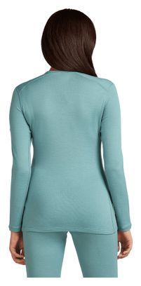 Baselayer Icebreaker Merino 260 Tech Bleu Femme