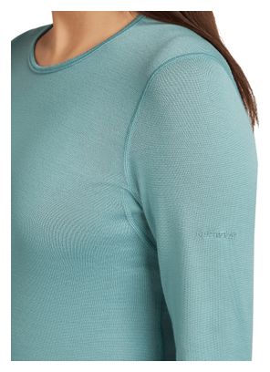 Baselayer Icebreaker Merino 260 Tech Bleu Femme