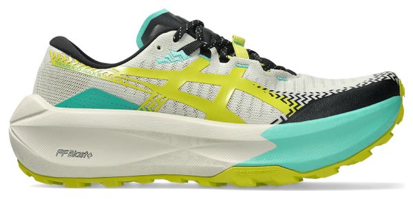 Chaussures Trail Asics Trabuco Max 5 Beige/Vert/Jaune Homme