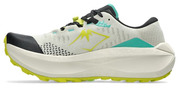 Chaussures Trail Asics Trabuco Max 5 Beige/Vert/Jaune Homme