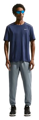Maglia a maniche corte Nike Miler blu da uomo