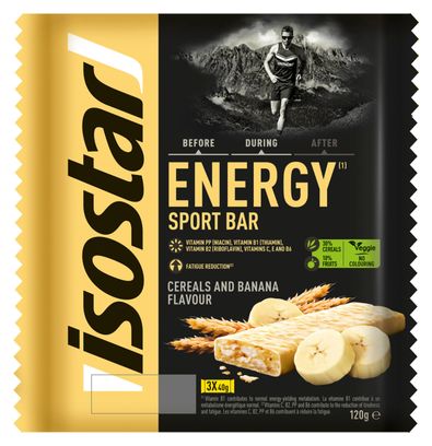 Isostar 3 Bar Energy ALTA ENERGIA 3x35gr Banana Gusto