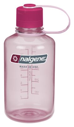 Botella de agua Nalgene 0.5L Apertura pequeña Rosa
