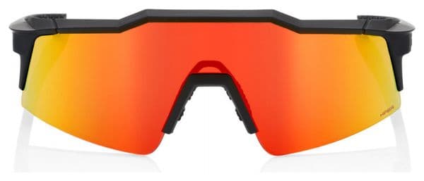 100% Speedcraft SL Soft Tact Black - HiPER Red Goggles