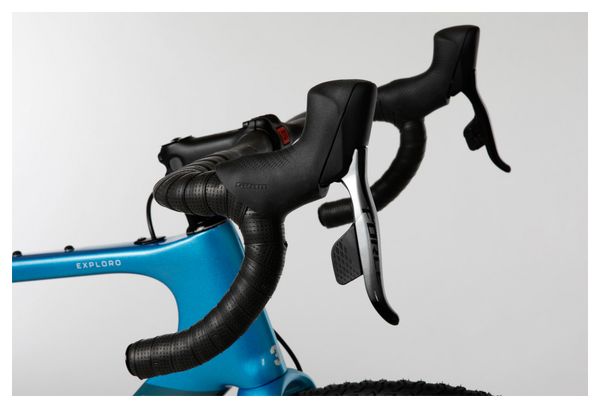 Gravel Bike 3T Exploro Race Torno Sram Force eTap AXS 12V 700 mm Blu Marrone 2022