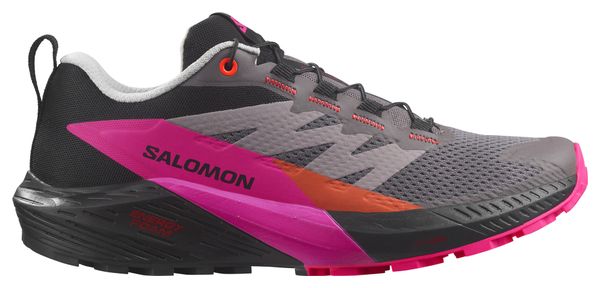 Salomon Sense Ride 5 Women's Trail Shoes Black/Pink