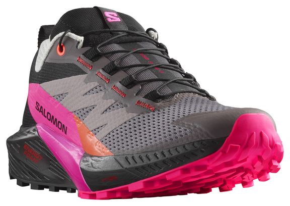 Chaussures de Trail Femme Salomon Sense Ride 5 Gris/Rose