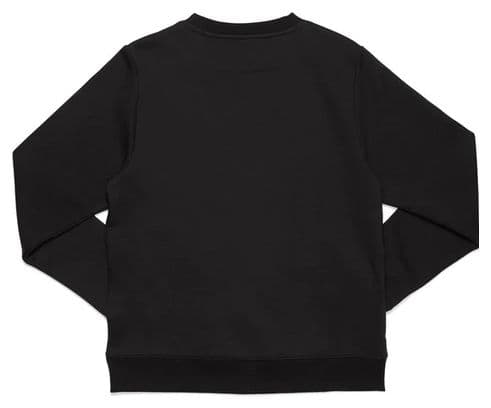 Camiseta de manga larga Fleece Crew Negra XL