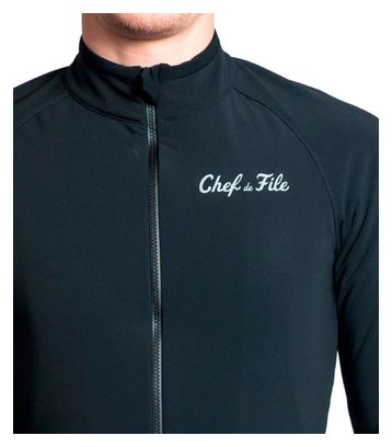 Veste Thermique Polaire Noire - Chef de File.