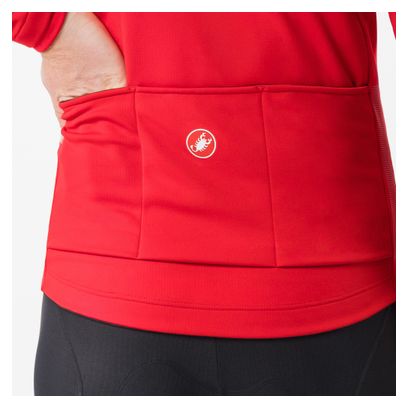 Castelli Competizione Red Men's Jacket