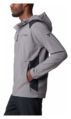 Columbia Triple Canyon Pile con cappuccio Grigio