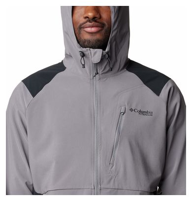 Columbia Triple Canyon Pile con cappuccio Grigio