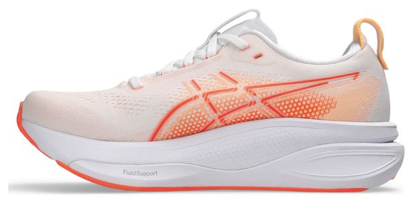 Chaussures Running Asics Gel-Kayano 33 Blanc/Corail Femme