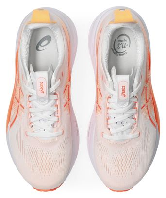 Chaussures Running Asics Gel-Kayano 33 Blanc/Corail Femme
