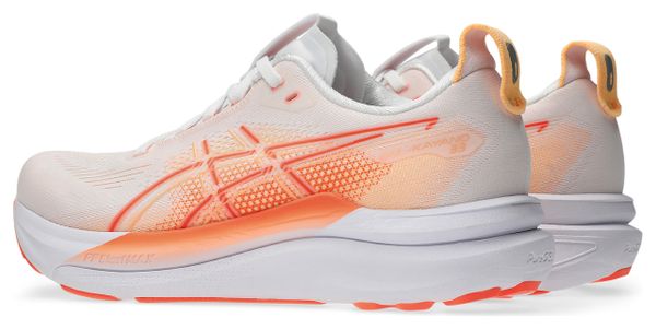 Chaussures Running Asics Gel-Kayano 33 Blanc/Corail Femme
