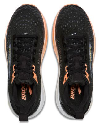 Brooks Ghost Max 4 Running Shoes, Black/Pink, Women's