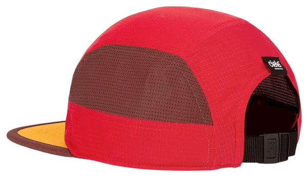 Gorra Ciele GOCap Field Iconic Bar Rojo/Andorra