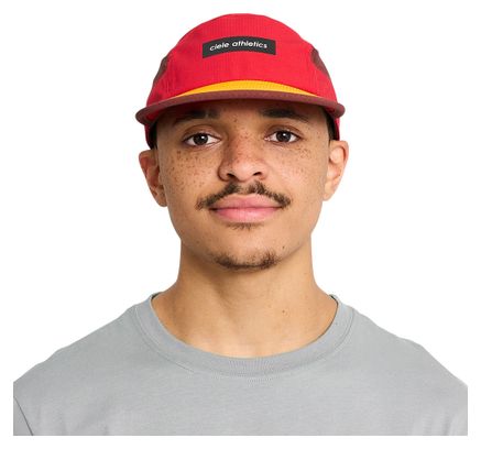 Gorra Ciele GOCap Field Iconic Bar Rojo/Andorra