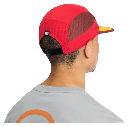 Gorra Ciele GOCap Field Iconic Bar Rojo/Andorra