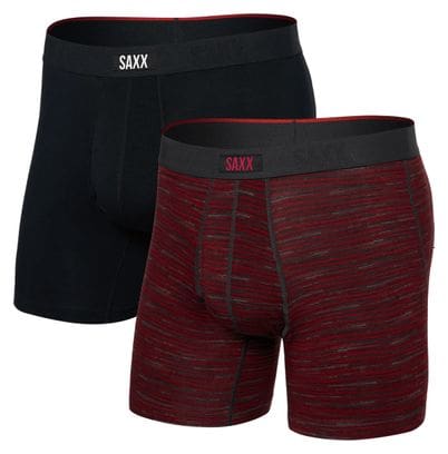 Pack of 2 SAXX Vibe Xtra Black Men's Boxers