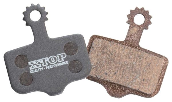 A2Z - XTOP Paire de plaquettes AVID Elixir  SRAM DB  Level T & TL Organique XP-296