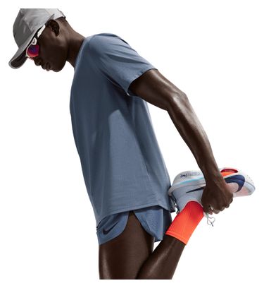 Short Splité Nike AeroSwift 4in Bleu Homme