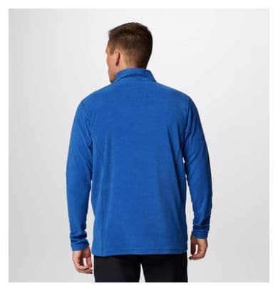 Forro polar de media cremallera Columbia Klamath Range II Azul para hombre