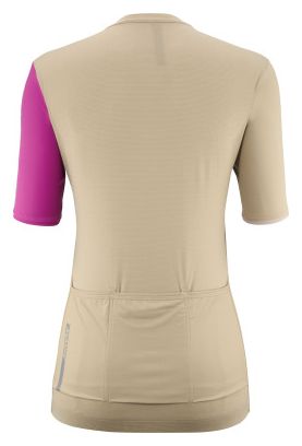 Mavic Essential Jersey met korte mouwen voor dames Beige/Rose