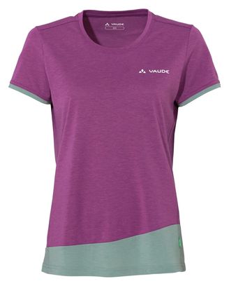 Vaude Sveit Technisch T-shirt Roze/Groen voor dames