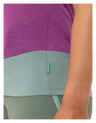 Vaude Sveit Technisch T-shirt Roze/Groen voor dames