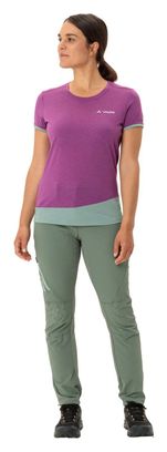 Vaude Sveit Technisch T-shirt Roze/Groen voor dames
