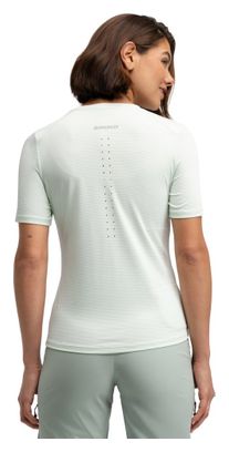 T-shirt randonnée manches courtes femme Clarity Mint Vert