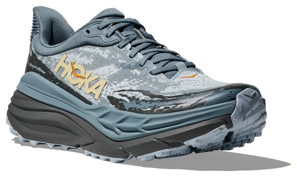 Hoka Stinson 7 Trailschoenen Blauw/Grijs Heren