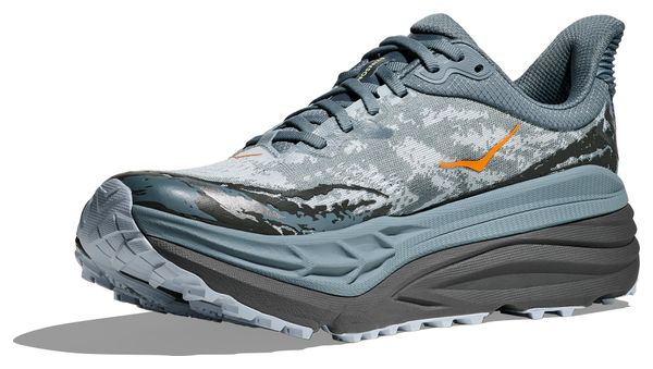 Hoka Stinson 7 Trailschoenen Blauw/Grijs Heren