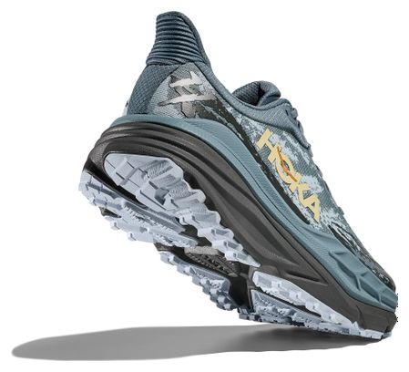 Hoka Stinson 7 Trailschoenen Blauw/Grijs Heren