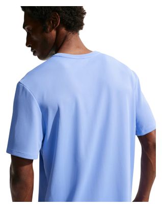 Maglia a maniche corte Nike Miler blu da uomo