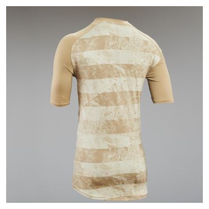 Maillot Manches Courtes Rockrider Feel All Mountain Beige