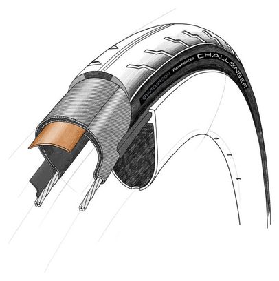 HUTCHINSON - CHALLENGER - Pneumatico Da Strada Resistenza