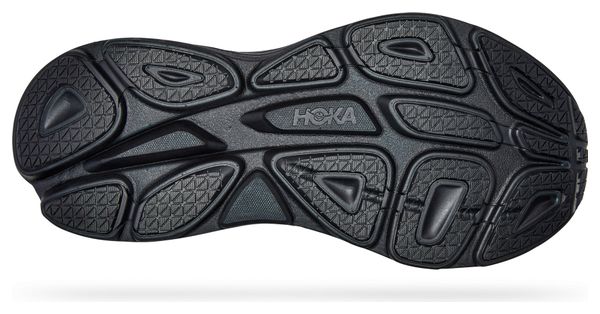 Chaussures Running Hoka Bondi 8 Wide Noir Homme