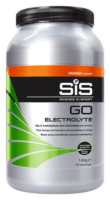 Boisson Énergétique SIS GO Electrolyte Powder Orange 1.6kg
