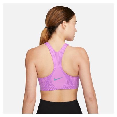 Nike Women's Dri-Fit Swoosh Phoenix Pink Bra