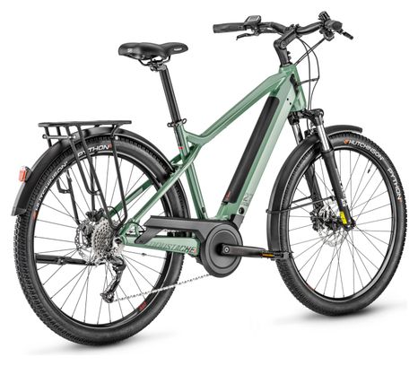 VTC Électrique Moustache Samedi 27 Xroad 1 Shimano Altus 9V 400 Wh 27.5'' Vert 2023