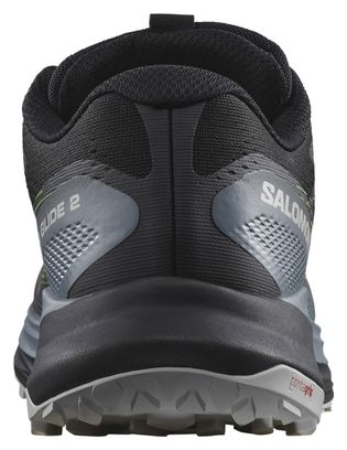 Salomon Ultra Glide 2 Trail Shoes Black/Grey/Green