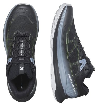 Chaussures de Trail Salomon Ultra Glide 2 Noir/Gris/Vert