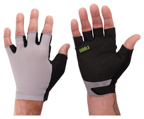 BBB AirSupport Summer Short Gloves Grey