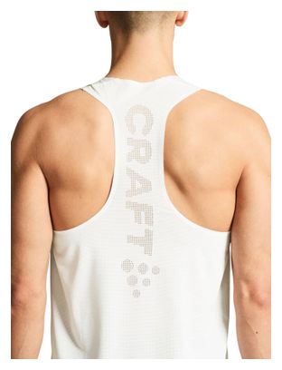 Débardeur Craft Race Day Blanc Homme