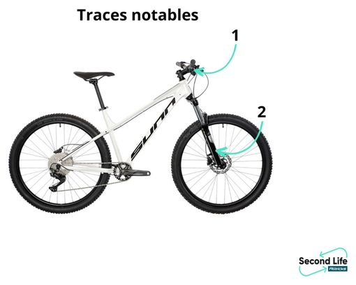 Exposición Bicicleta - MTB Semirrígida Sunn Tox S1 Shimano Deore 10V Blanco 27,5'' 2023