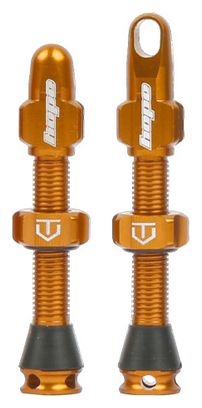 Hope Bronze Tubeless Valve Pair