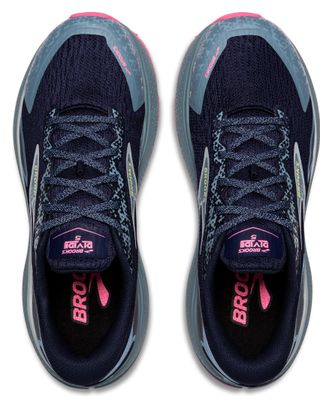 Chaussures Trail Brooks Divide 5 Bleu/Rose Femme
